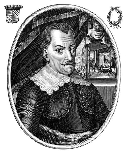 Albrecht Von Wallenstein /N(1583-1634). Albrecht Eusebius Wenzel Von Wallenstein. Austrian General. Contemporary Copper Engraving With An Inset Depicting Wallenstein'S Assassination. Poster Print by Granger Collection - Item # VARGRC0071678