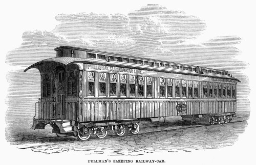 Pullman Car, 1869. /Nthe Pullman Sleeper Car Of The Union Pacific Railway. Wood Engraving, English, 1869. Poster Print by Granger Collection - Item # VARGRC0268549