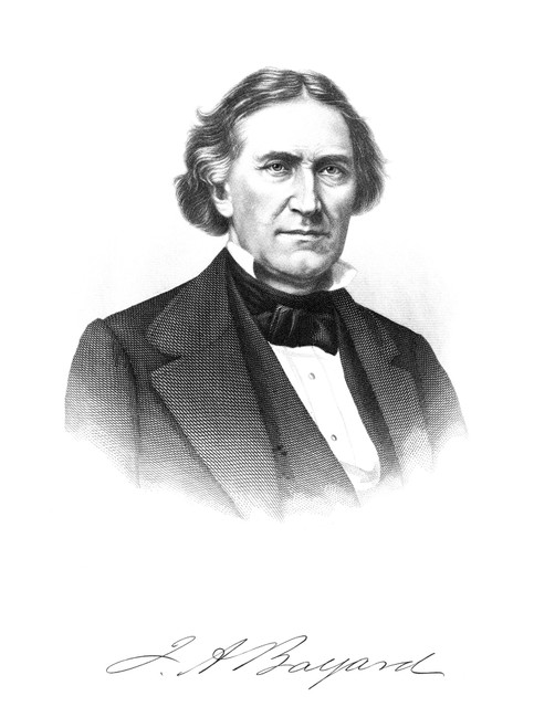 James Asheton Bayard /N(1799-1880). American Legislator. Steel Engraving, American, 1877. Poster Print by Granger Collection - Item # VARGRC0058233