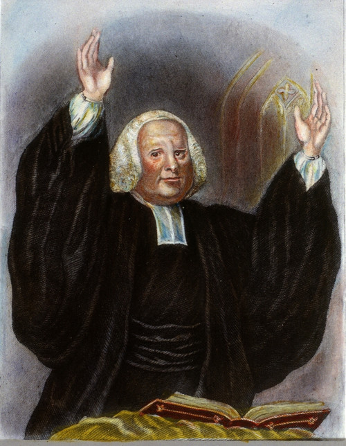 George Whitefield /N(1714-1770). English Preacher. Steel Engraving, American, 19Th Century, After A Painting, C1768, By Nathaniel Hone. Poster Print by Granger Collection - Item # VARGRC0023609