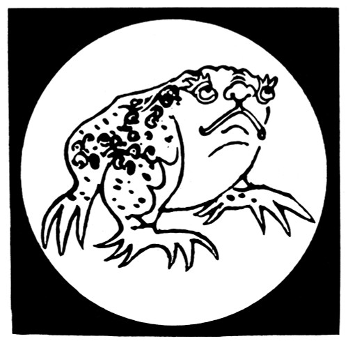 The Moon. /Nthe Three-Legged Moon Toad. After An Antique Chinese Engraving. Poster Print by Granger Collection - Item # VARGRC0039595