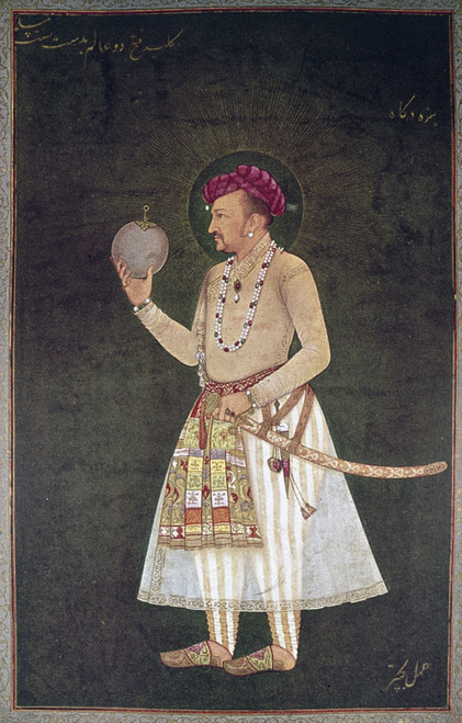 Jahangir (1569-1627). /Nmughal Emperor Of India, Holding A Globe. Painting By Bichitr, 17Th Century. Poster Print by Granger Collection - Item # VARGRC0119788 Jahangir (1569-1627). /Nmughal Emperor Of India, Holding A Globe. Painting By Bichitr, 17Th Century. Poster Print by Granger Collection - Item # VARGRC0119788