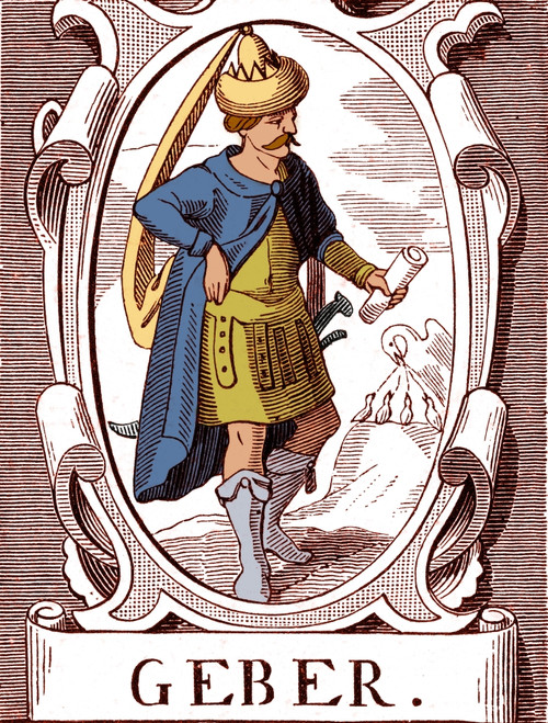 Geber, Arab Polymath Poster Print by Science Source - Item # VARSCIBW7238