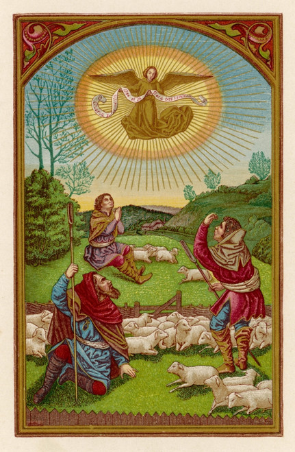 Shepherds Told Of Jesus Poster Print By Mary Evans Picture Library - Item # VARMEL10066803
