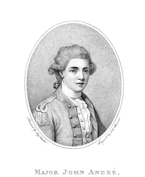 John Andre (1751-1780). /Nenglish Soldier. Stipple Engraving, 1784, After A Miniature By Himself. Poster Print by Granger Collection - Item # VARGRC0049515