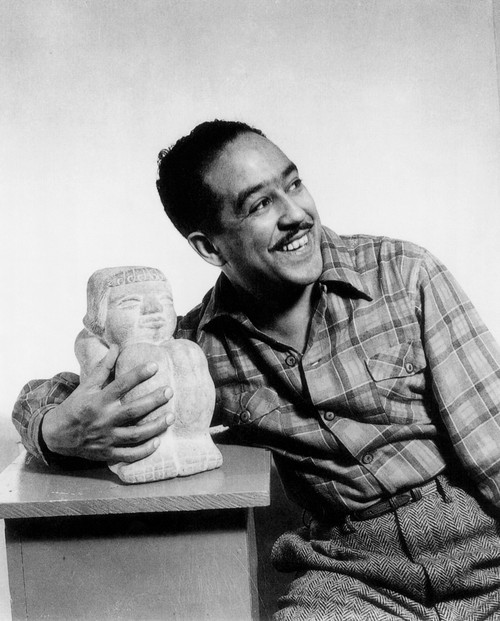 Langston Hughes (1902-1967). /Namerican Writer. Photographed By Gordon Parks, 1943. Poster Print by Granger Collection - Item # VARGRC0067116