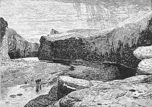 Utah: Glen Canyon. /Nwood Engraving, Late 19Th Century. Poster Print by Granger Collection - Item # VARGRC0059645