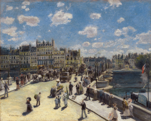 Renoir: Pont Neuf, Paris. /Noil On Canvas, Pierre-Auguste Renoir, 1872. Poster Print by Granger Collection - Item # VARGRC0433855