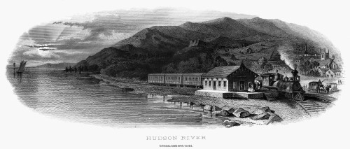 New York: Railroad, C1870. /Namerican Banknote Engraving, C1870. Poster Print by Granger Collection - Item # VARGRC0080564