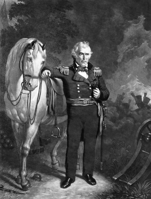 Zachary Taylor (1784-1850). /Ntwelfth President Of The United States. Mezzotint, 1848. Poster Print by Granger Collection - Item # VARGRC0057453