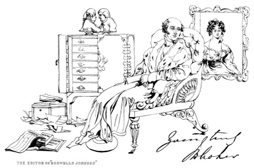 John Wilson Croker /N(1780-1857). Anglo-Irish Politician And Writer. Drawing, C1831, By Daniel Maclise. Poster Print by Granger Collection - Item # VARGRC0068213