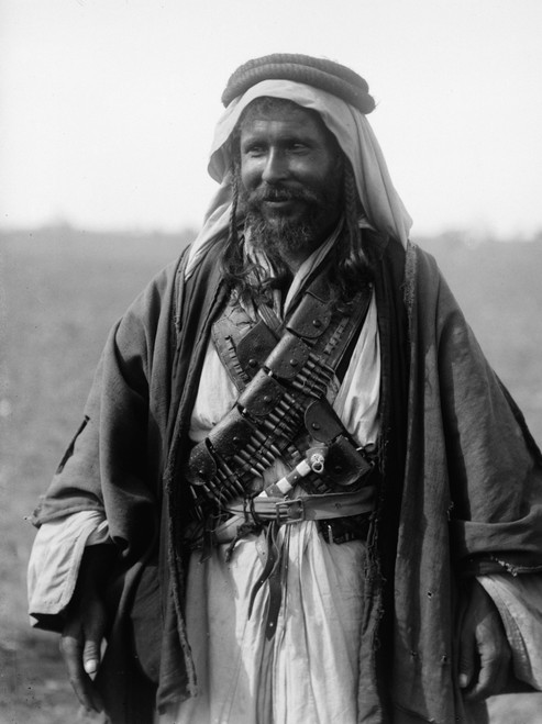 Jordon: Bedouin, 1921. /Na Bedouin Man Of The Beni Hassan Tribe, In Jordan. Photograph, 1921. Poster Print by Granger Collection - Item # VARGRC0169767