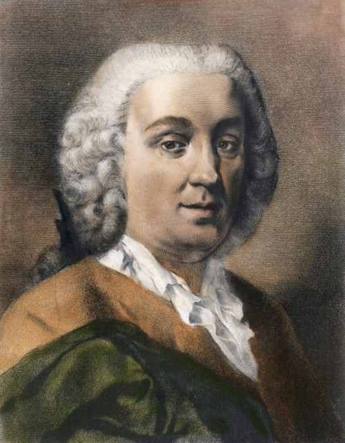 Carlo Goldoni (1707-1793). /Nitalian Playwright. Line Engraving, Italian, 18Th Century, After A Painting By Giovanni Battista Piazzetta (1682-1854). Poster Print by Granger Collection - Item # VARGRC0104374