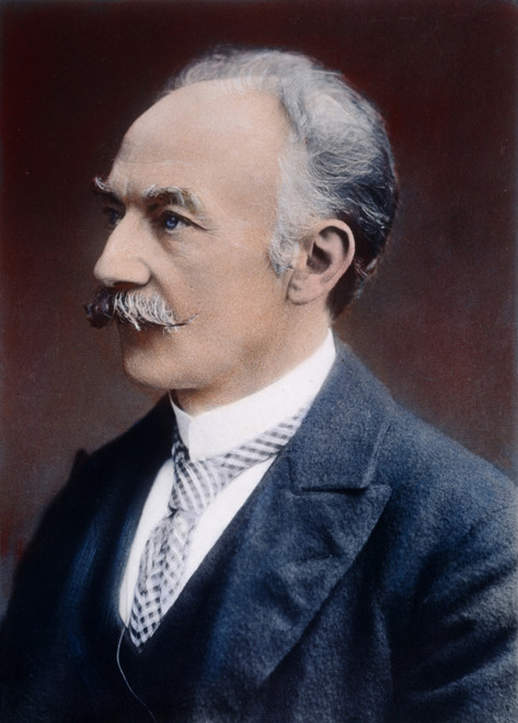 Thomas Hardy (1840-1928). /Nenglish Novelist And Poet. Oil Over A Photograph, N.D. Poster Print by Granger Collection