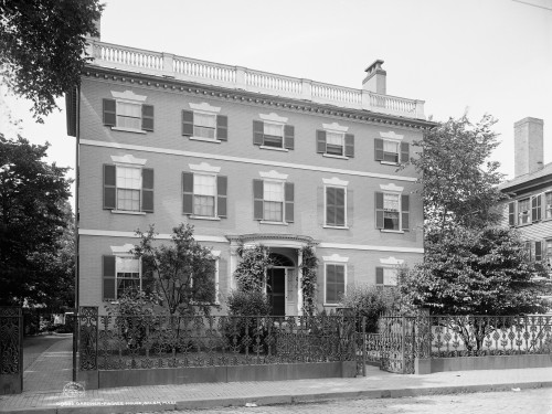 Gardner-Pingree House. /Nthe Federal Style Gardner-Pingree House At 128 Essex Street In Salem, Massachusetts, Built By Samuel Mcintire In 1804. Photograph, C1906. Poster Print by Granger Collection - Item # VARGRC0131243