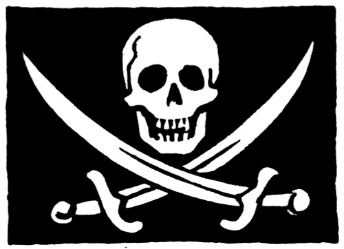 Pirate Flag. /Nflag Of The English Pirate, John 'Calico Jack' Rackam. Poster Print by Granger Collection - Item # VARGRC0016673
