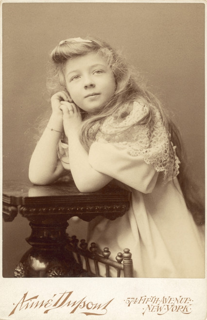 Girl, 1900-1910. /Noriginal Cabinet Photograph, C1900-1910. Poster Print by Granger Collection - Item # VARGRC0057140