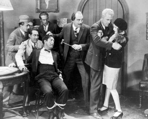Silent Film Still: Gangsters. /Na Scene From 'Chicago After Midnight,' 1928. Poster Print by Granger Collection - Item # VARGRC0075437