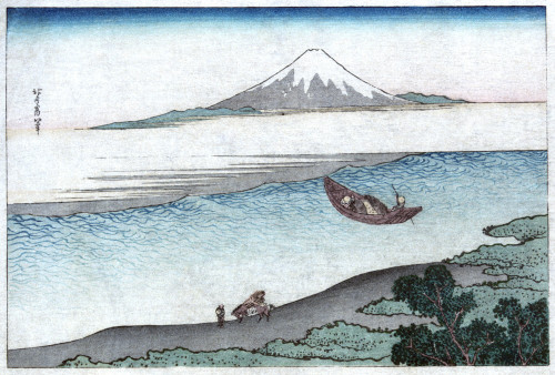 Hokusai: Mount Fuji. /Na View Of Mount Fuji In Japan. Woodcut By Katsushika Hokusai, Late 18Th Or Early 19Th Century. Poster Print by Granger Collection - Item # VARGRC0259402