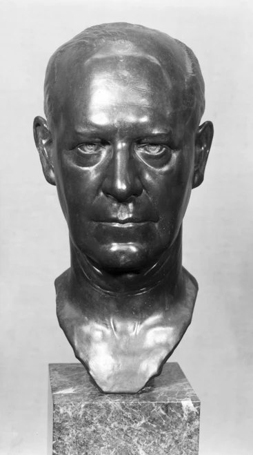 John Galsworthy (1867-1933). /Nenglish Novelist And Playwright. Bronze Bust By David Evans, 1929. Poster Print by Granger Collection - Item # VARGRC0110027