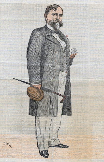Lew Wallace (1827-1905). /Namerican Lawyer, Army Officer, And Writer. Illustration, C1890. Poster Print by Granger Collection - Item # VARGRC0350088