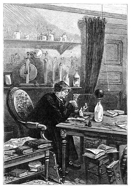 Benjamin Franklin (1706-1790). /Namerican Printer, Publisher, Scientist, Inventor, Statesman And Diplomat. Franklin Experimenting With Electricity: 19Th Century Engraving. Poster Print by Granger Collection - Item # VARGRC0013746