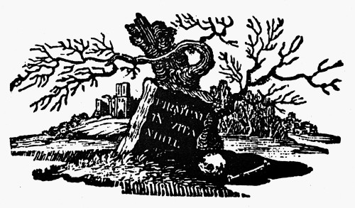 Gravestone: 19Th Century. /Nwood Engraving, Early 19Th Century. Poster Print by Granger Collection - Item # VARGRC0057636