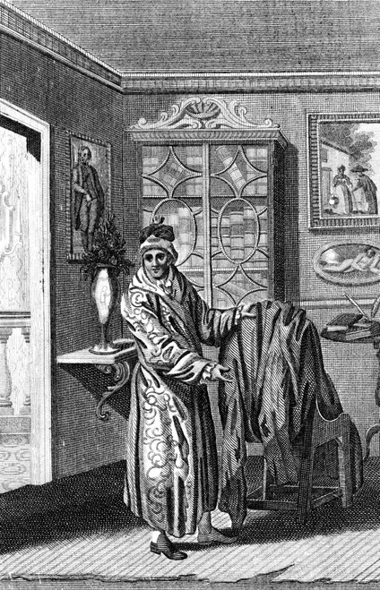 Denis Diderot (1713-1784). /Nfrench Encyclopedist And Philosopher. Copper Engraving, English, 1793. Poster Print by Granger Collection - Item # VARGRC0060061