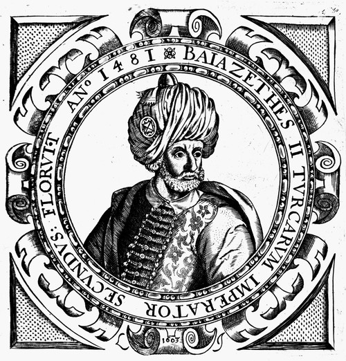 Bayezid Ii (C1447-1512). /Nsultan Of The Ottoman Empire 1481-1512. Woodcut From Richard Knolles' 'The Generall Historie Of The Turkes,' 1631. Poster Print by Granger Collection - Item # VARGRC0106314