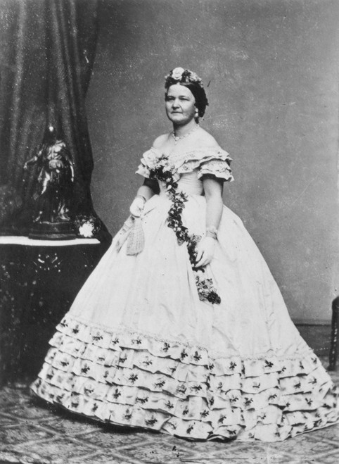 Mary Todd Lincoln /N(1818-1882). Mrs. Abraham Lincoln. Photographed By The Studio Of Mathew Brady, 1861. Poster Print by Granger Collection - Item # VARGRC0013432