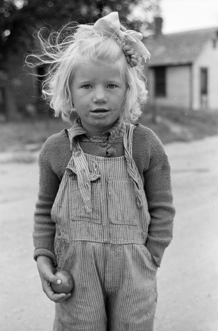 South Dakota: Girl, 1939. /Na Young Girl In Sisseton, South Dakota. Photograph By John Vachon, 1939. Poster Print by Granger Collection - Item # VARGRC0260464