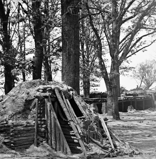 Civil War: Fort Steadman. /Ninterior Of The Union Army'S Fort Steadman In Petersburg, Virginia. Photograph By Timothy O'Sullivan, May 1865. Poster Print by Granger Collection - Item # VARGRC0163475