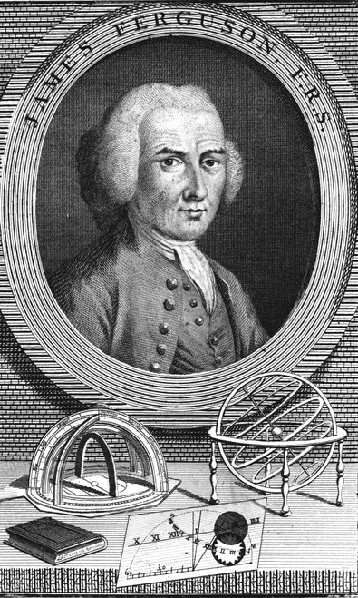 James Ferguson (1710-1776). /Nscottish Astronomer. Copper Engraving, 18Th Century. Poster Print by Granger Collection - Item # VARGRC0075307