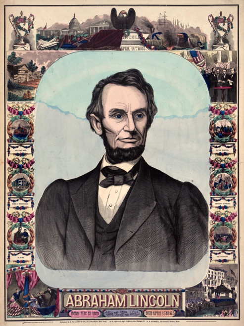 Abraham Lincoln /N(1809-1865). 16Th President Of The United States. From An Engraving By Tuttle, 1865. Poster Print by Granger Collection - Item # VARGRC0322846