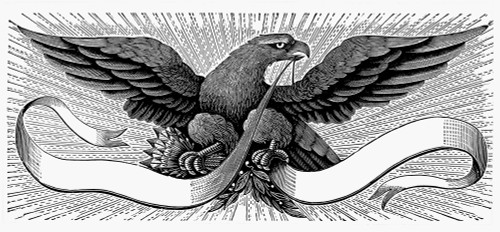 Eagle, 19Th Century. /Namerican Typefounder'S Cut, 19Th Century. Poster Print by Granger Collection - Item # VARGRC0077141