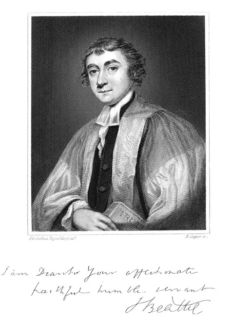 James Beattie (1735-1803). /Nscottish Poet. Steel Engraving, English, 1823, Aftre The Painting By Sir Joshua Reynolds. Poster Print by Granger Collection - Item # VARGRC0058362