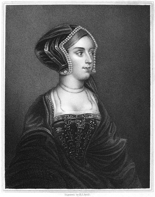 Anne Boleyn (1507-1536). /Nsecond Wife Of King Henry Viii Of England. Line And Stipple Engraving, English, 1832. Poster Print by Granger Collection - Item # VARGRC0014315