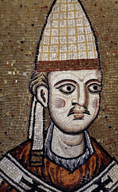 Pope Innocent Iii (1161-1216). /Npope, 1198-1216. Contemporary Mosaic Portrait. Poster Print by Granger Collection - Item # VARGRC0064551