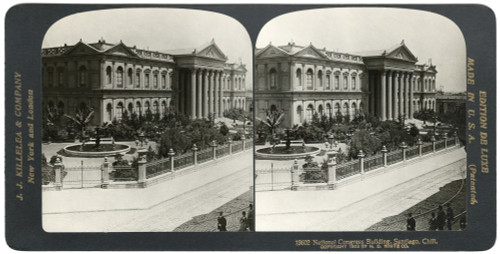 Chile: Santiago, C1908. /N'National Congress Building, Santiago, Chili.' Stereograph, C1908. Poster Print by Granger Collection - Item # VARGRC0323495