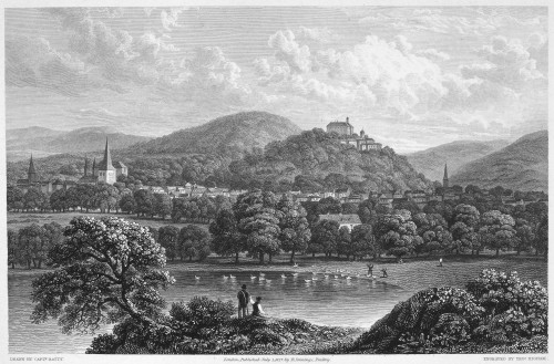 Germany: Wernigerode. /Na View Of Wernigerode, Germany. Steel Engraving, 1827, After A Drawing By Robert Batty Poster Print by Granger Collection - Item # VARGRC0043239
