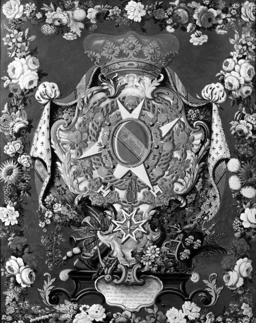 Adrien Maurice De Noailles /N(1678-1766). Duke Of Noailles. Coat Of Arms. Gouache Painting By Boullard, 18Th Century. Poster Print by Granger Collection - Item # VARGRC0126887