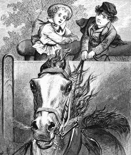 Children, 19Th Century. /Nwood Engraving, American, Late 19Th Century. Poster Print by Granger Collection - Item # VARGRC0001169