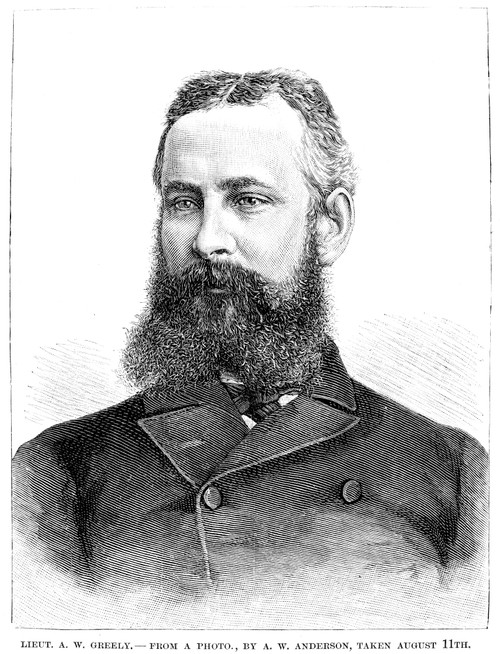 Adolphus Greely (1844-1935). /Nadolphus Washington Greely. American Army Officer And Explorer. Wood Engraving, 1884. Poster Print by Granger Collection - Item # VARGRC0057271