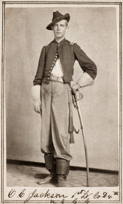 Civil War: Union Soldier. /Noriginal Carte-De-Visite Photograph, C1862. Poster Print by Granger Collection - Item # VARGRC0005408