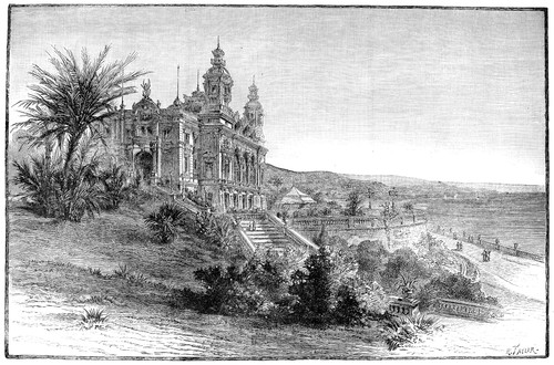 Monte Carlo Casino, 1884. /Nthe Casino At Monte Carlo. Line Engraving, 1884. Poster Print by Granger Collection - Item # VARGRC0078151