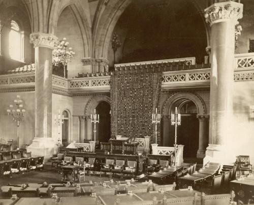 Albany: Assembly Chamber. /Nassembly Chamber Of The New York State Capitol Building At Albany. Photographed In 1889. Poster Print by Granger Collection - Item # VARGRC0091892
