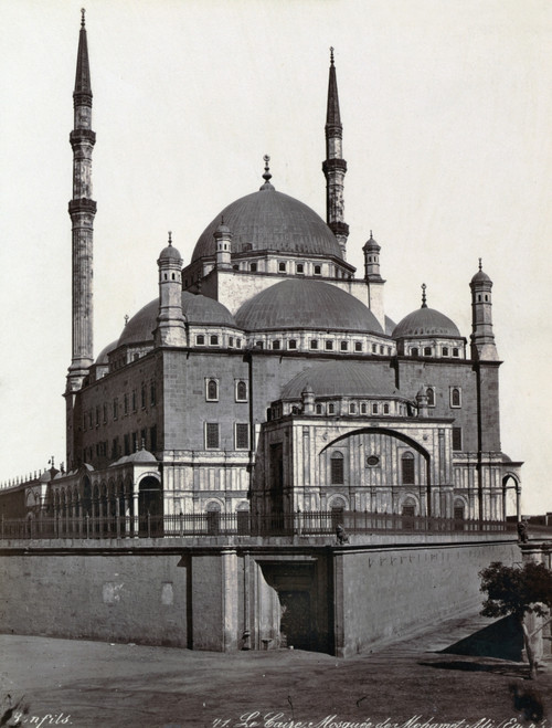 Egypt: Cairo. /Na View Of The Mosque Of Muhammad Ali In Cairo, Egypt. Photograph, Mid Or Late 19Th Century. Poster Print by Granger Collection - Item # VARGRC0120555
