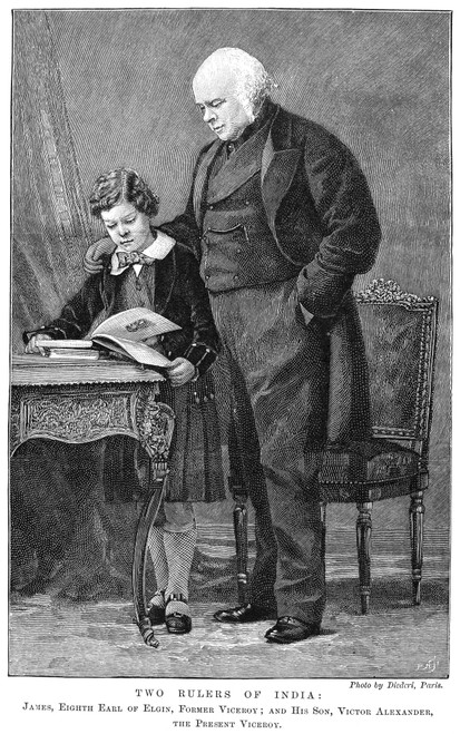 James Bruce (1811-1863). /Nenglish Diplomat And Governor General Of Canada 1847-54. Line Engraving, English, 1894. Poster Print by Granger Collection - Item # VARGRC0058743