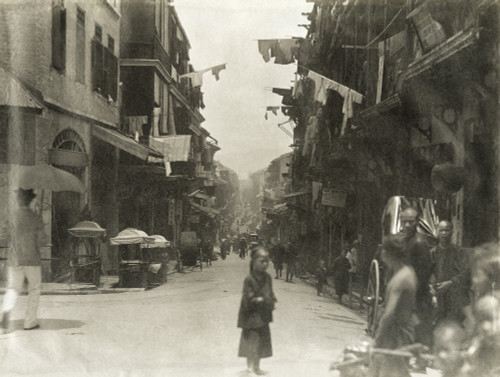 Hong Kong, C1910. /Nwellington Street In Hong Kong. Photograph, C1910. Poster Print by Granger Collection - Item # VARGRC0352631 Hong Kong, C1910. /Nwellington Street In Hong Kong. Photograph, C1910. Poster Print by Granger Collection - Item # VARGRC0352631