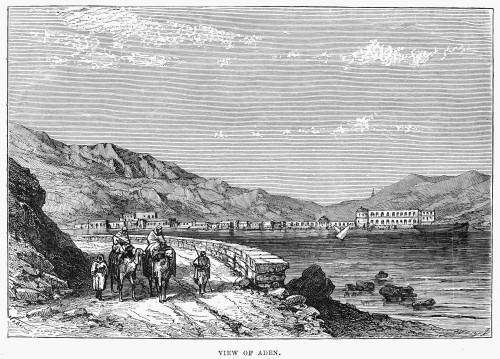 Yemen: Aden, C1880. /Na View Of Aden In Yemen. Wood Engraving, C1880. Poster Print by Granger Collection - Item # VARGRC0078153